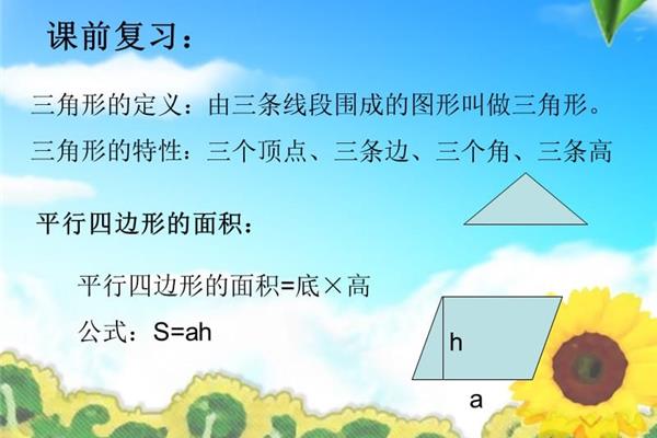 面积的定义
