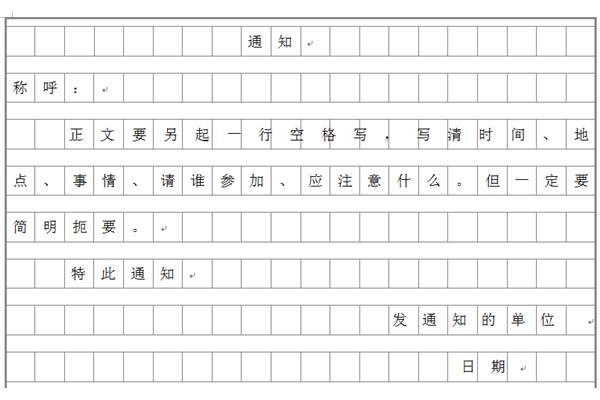 书信的格式