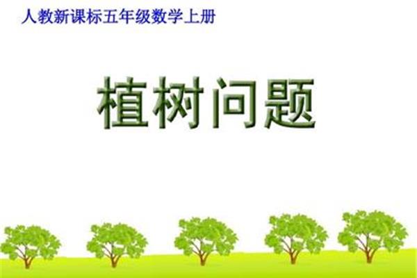 五年级植树问题