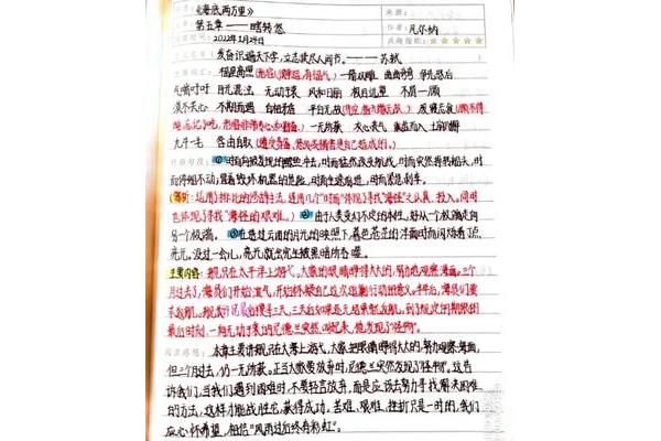 课外阅读读书笔记