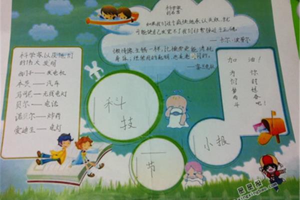 科技手抄报内容