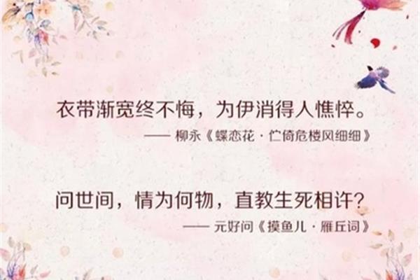 最美的爱情诗