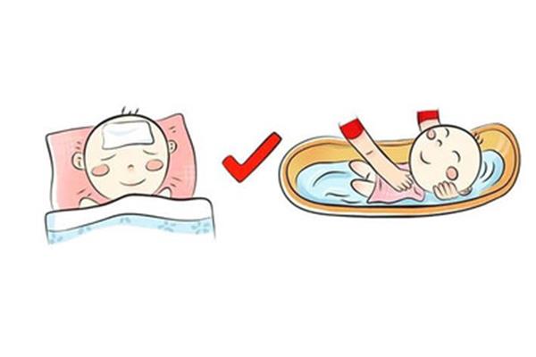 孩子发烧物理降温