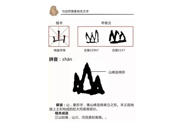 山字的拼音