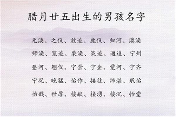 兔年宝宝取名