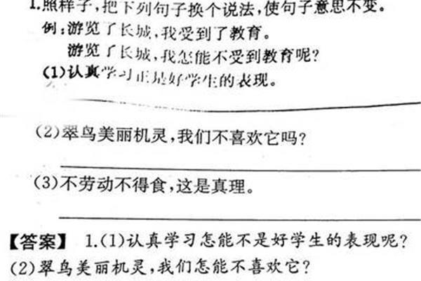什么叫反问句
