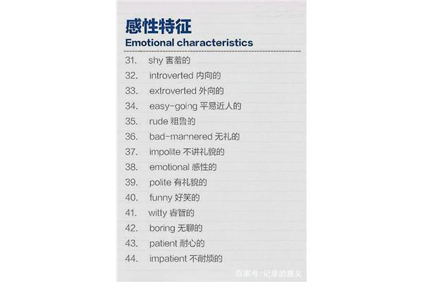 日常英语单词