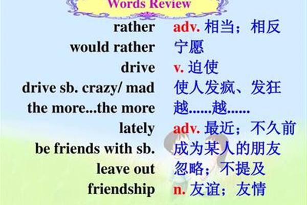 友谊用英语怎么说