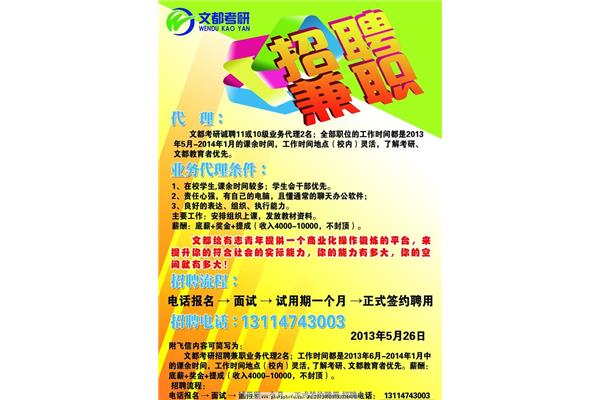 招聘内容怎么写