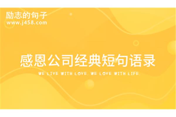 感恩社会的句子