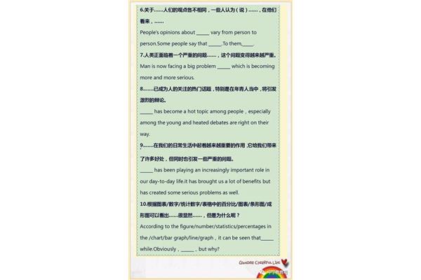 万能作文结尾