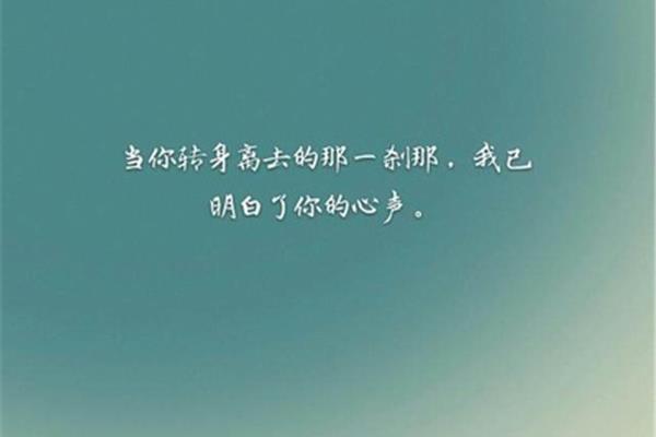 心声的句子
