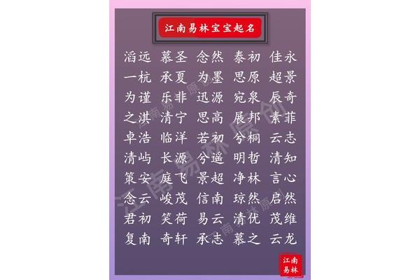 诗经楚辞起名