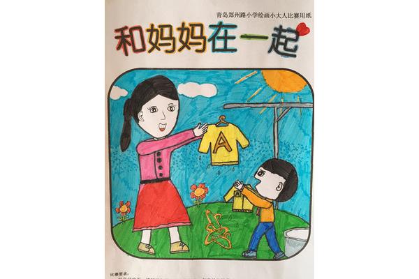 劳动绘画作品