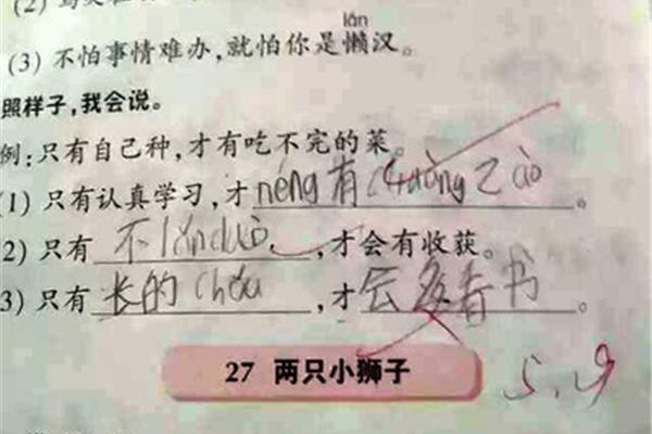 是也是造句