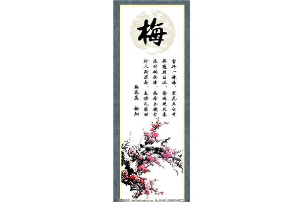 关于梅的诗句
