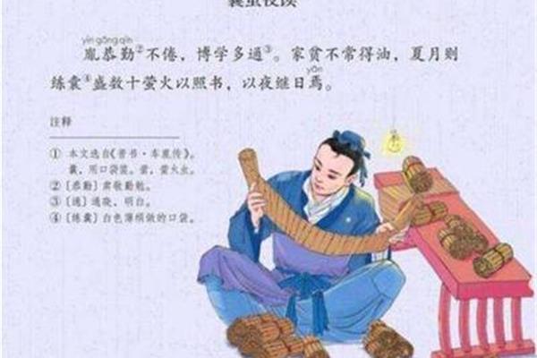 囊萤夜读的故事