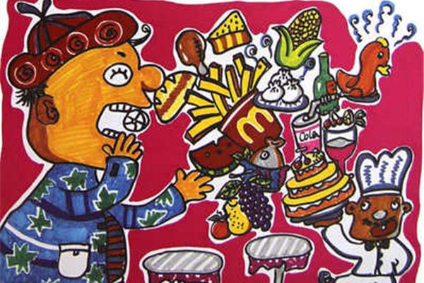 学生画画作品图片