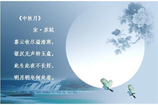 有关团圆的诗句