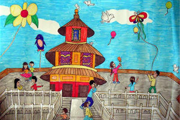 学生画画作品图片