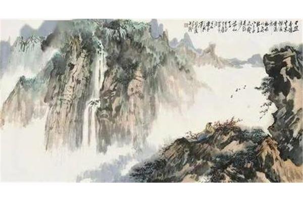 望庐山瀑布怎么背