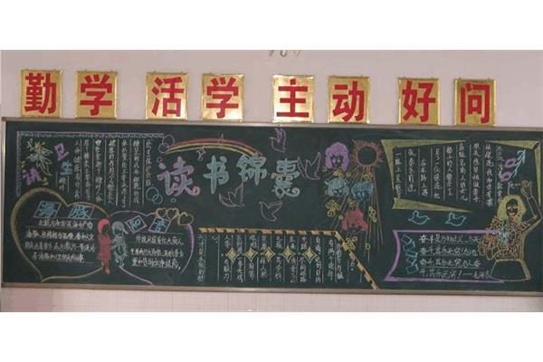 手抄报书香校园