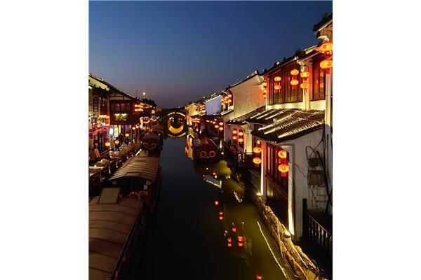 山塘街夜景