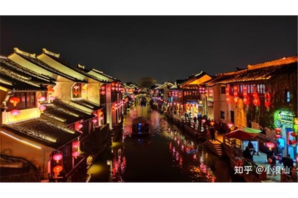 山塘街夜景