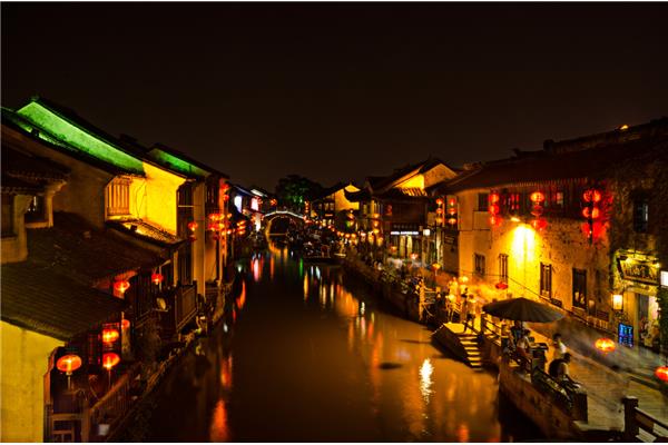 山塘街夜景