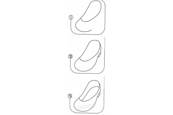 简笔画鞋子