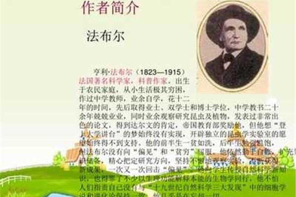 法布尔作者简介