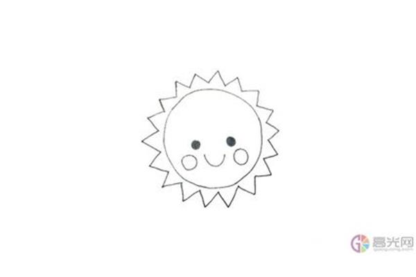 画太阳怎么画