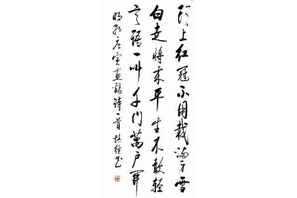 满身雪白走将来