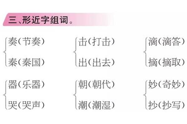 巧怎么组词