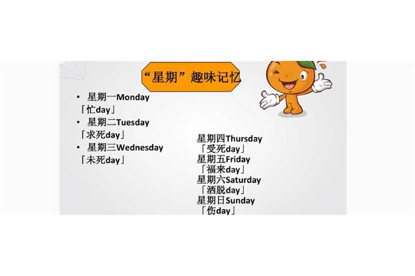 周四用英语怎么说