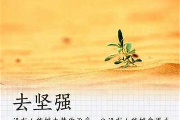 坚强的名言