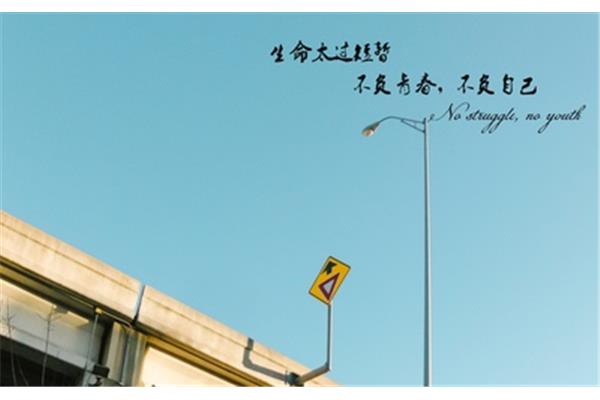奋斗的素材