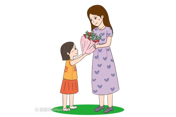 鲜花送妈妈