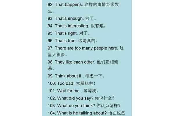 不要用英语怎么说
