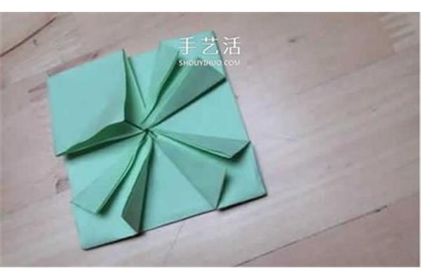 纸陀螺的折法