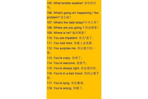 不要用英语怎么说
