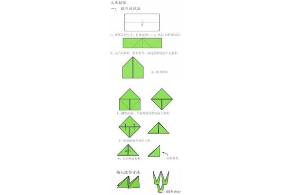 纸陀螺的折法