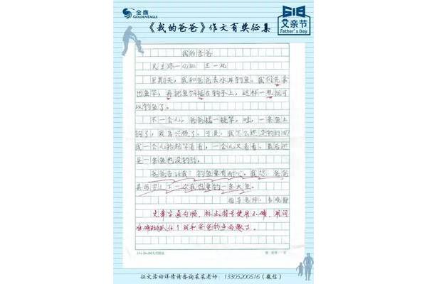 作文我的爸爸