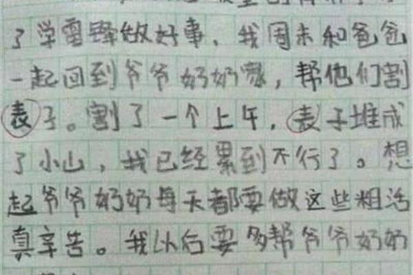 给孩子的评语