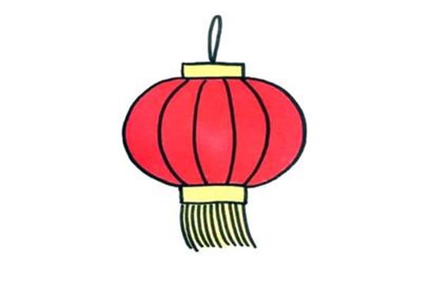 灯笼简笔画