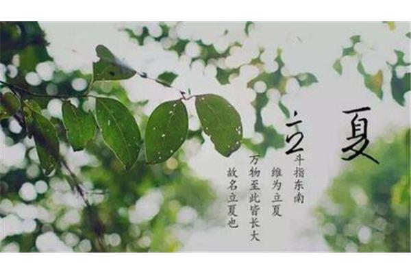 立夏是什么时候