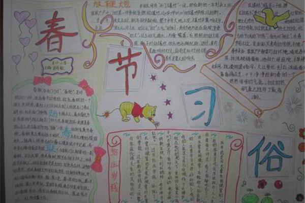 春联手抄报大全