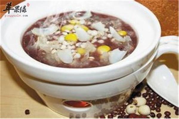 黑米红豆粥的功效