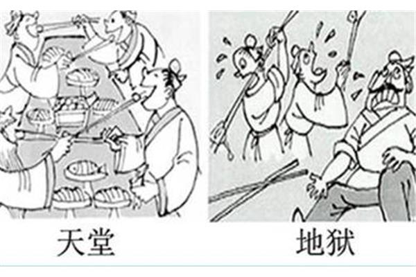 天堂和地狱的故事