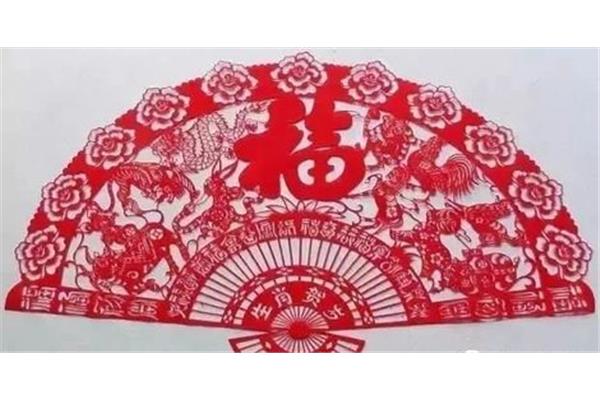 春节剪纸作品